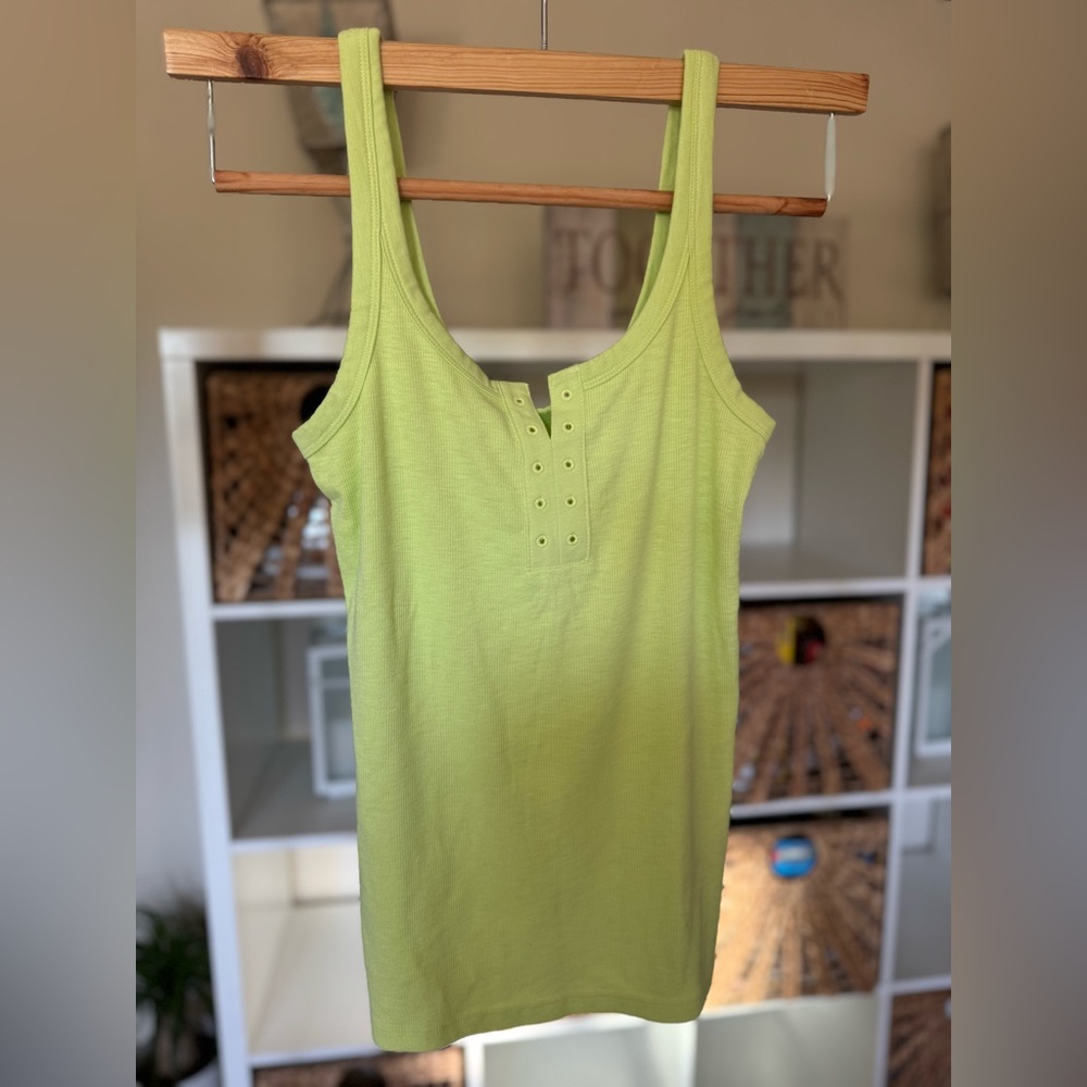 Aerie Lime Green Tank Top